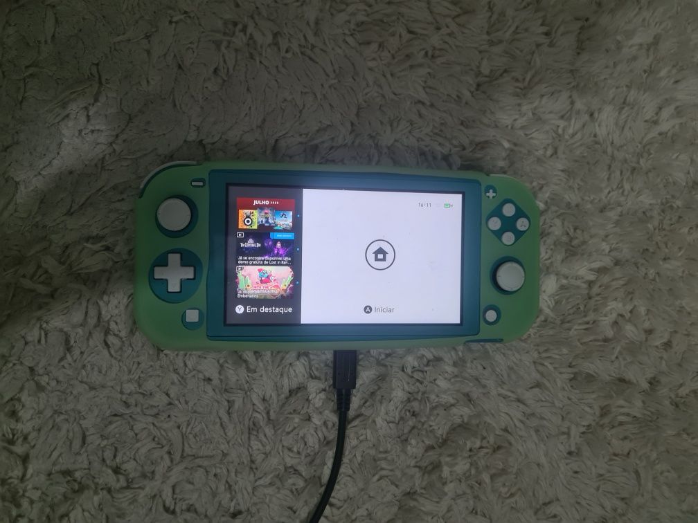 Switch lite turquesa