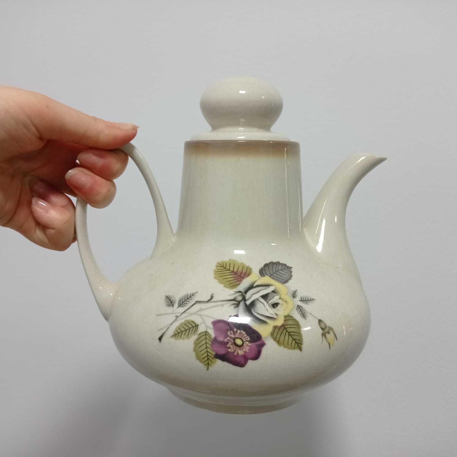 Zestaw kawowy serwis do kawy do herbaty porcelana Karolina