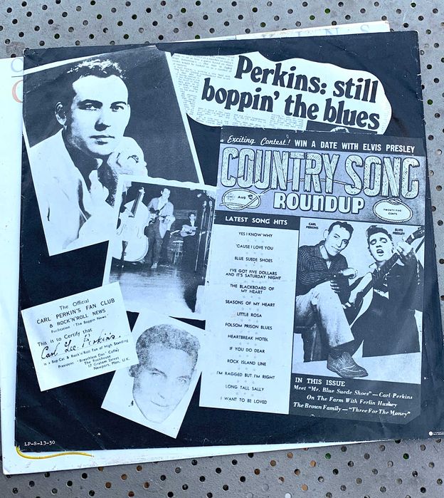 Carl Perkins – Ol' Blue Suede's Back LP