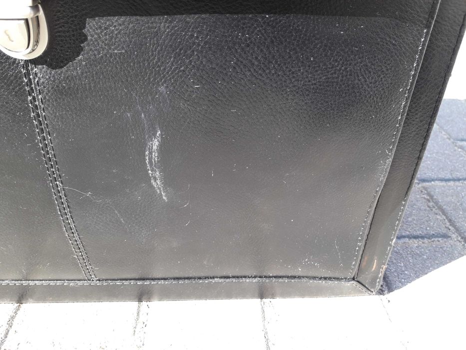 Torba lekarska kufer kuferek teczka pilotka skóra db stan nr 1