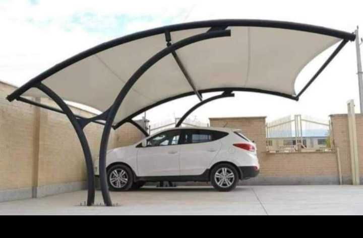 Wiata samochodowa stalowa ocynkowana