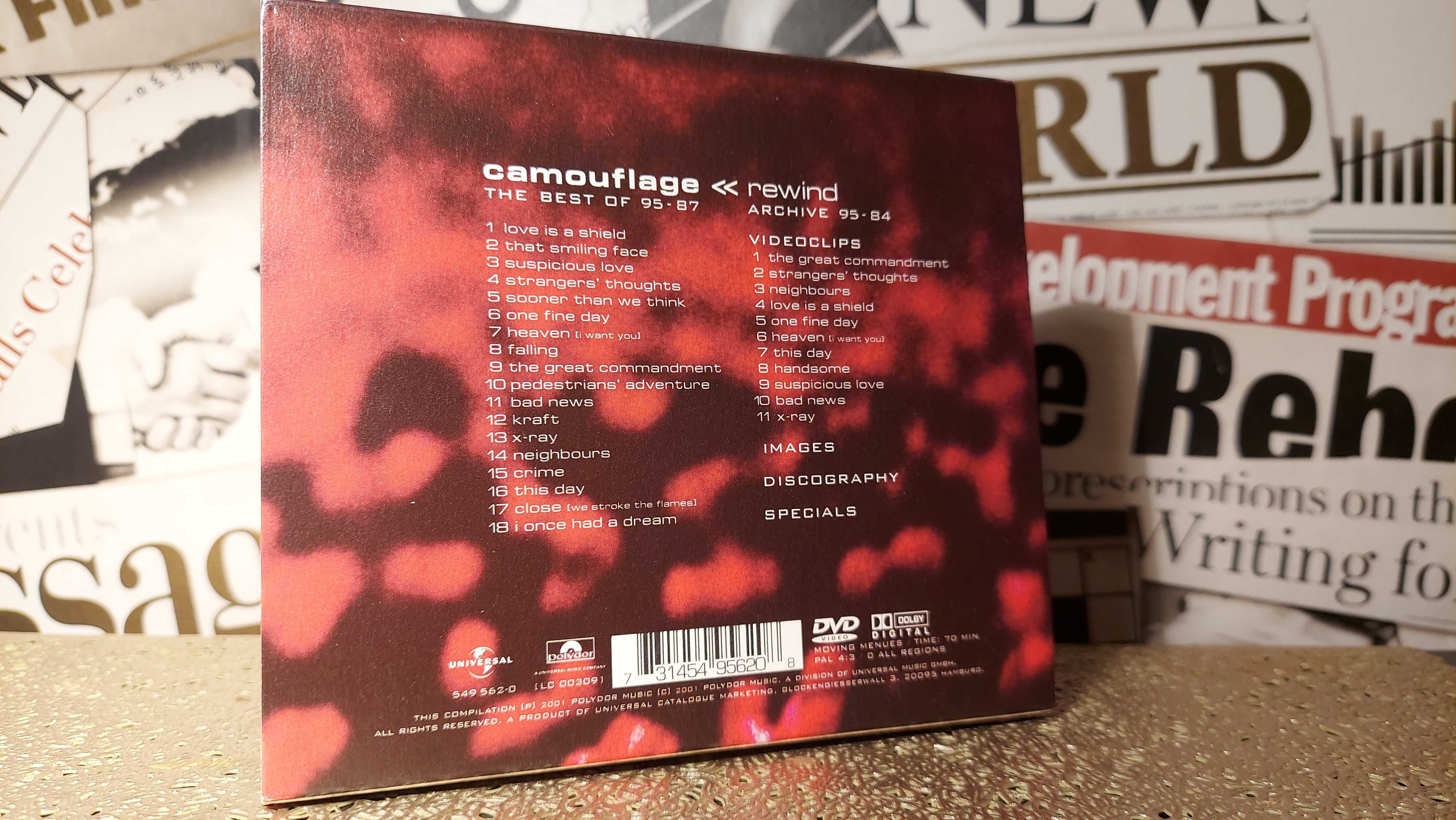 Camouflage - Rewind - The best of 95-87 (CD + DVD)