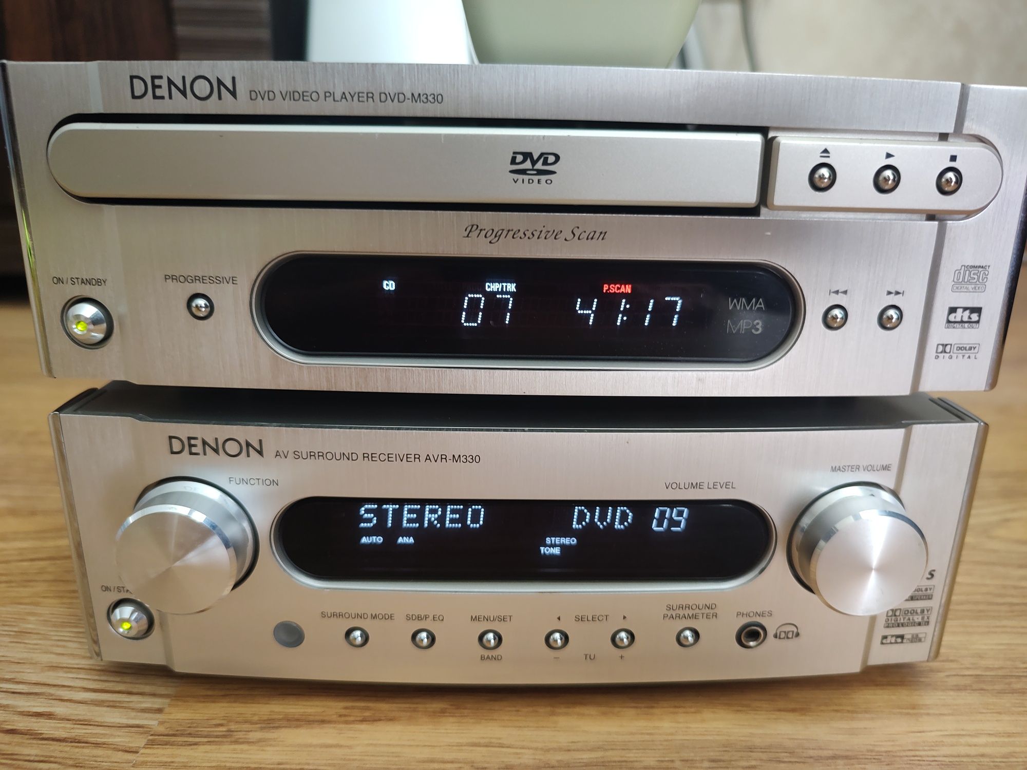 Denon AVR-M330 DTS mini zestaw z subwooferem i głośnikami 5.1