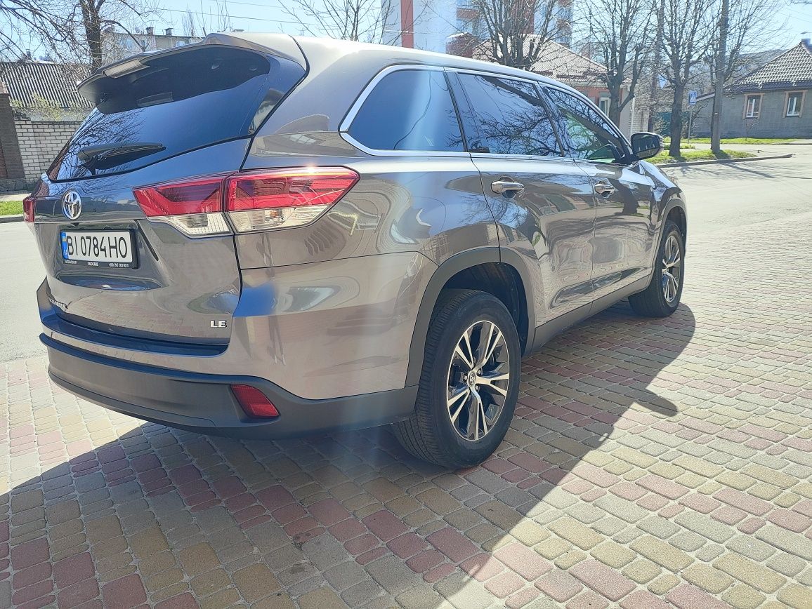 Tayota Highlander 2019