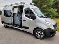 Renault Master L3H2 Brygadówka Zabudowa GRUAU Holenderka Bagżnik Salon Polska  I Wł. Salon PL FV VAT 23 %