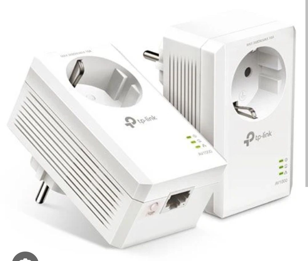 Kit Adaptador Powerline TP-Link TL-PA7017P KIT AV1000 Homeplug AV2 Gig
