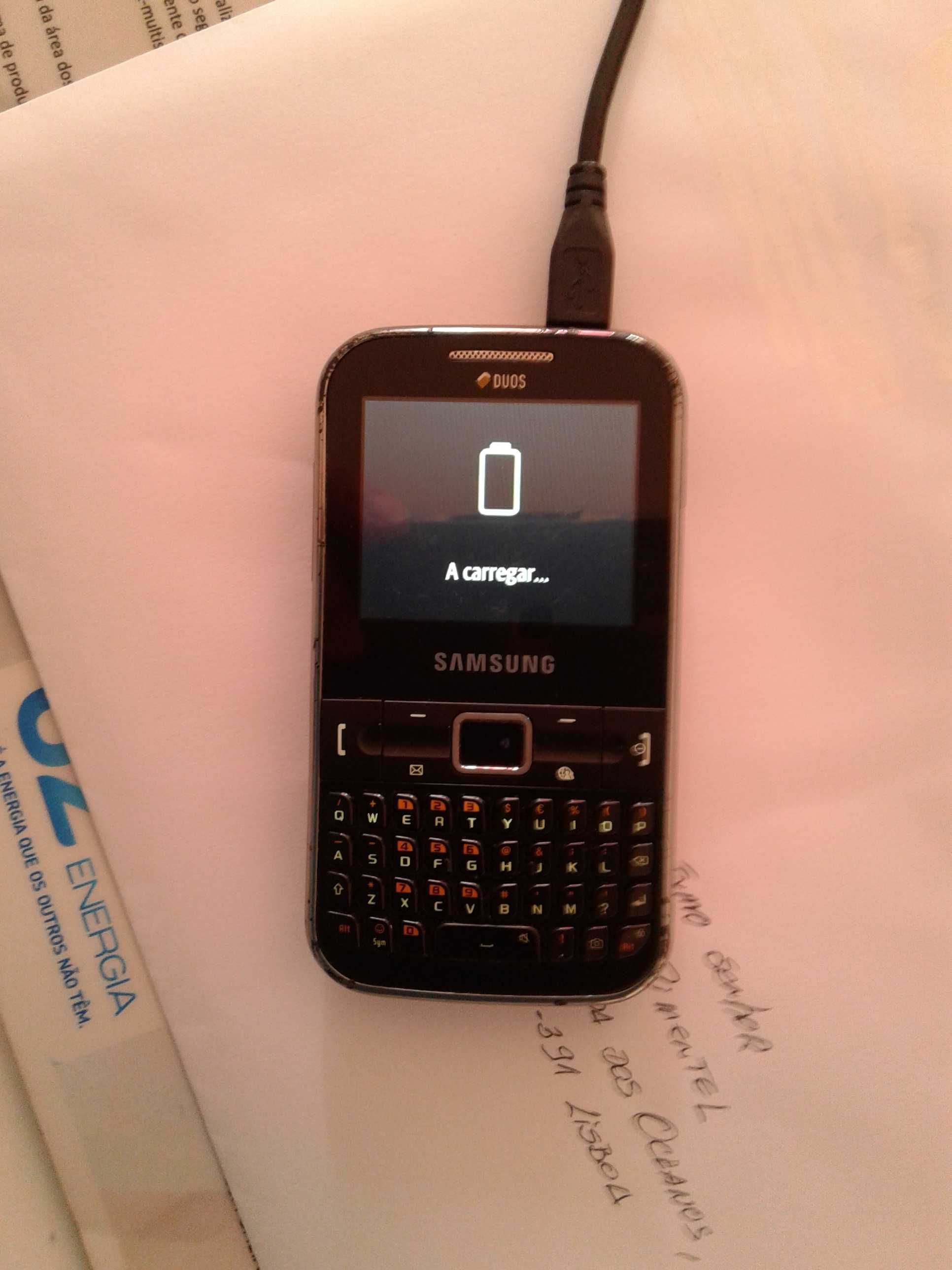 Telemóvel Samsung Duos GT C3222, em bom estado de conservação!
