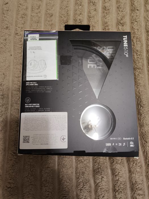 JBL Tune 510BT – бездротові навушники,