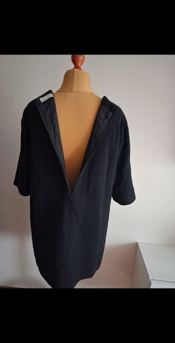 Tunika sukienka mini Blancs Manteauks na podsz rękaw 3/4 r 44-46