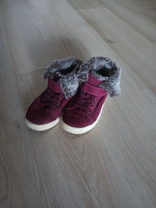 Buty jesienne ocieplane dziewczęce  25