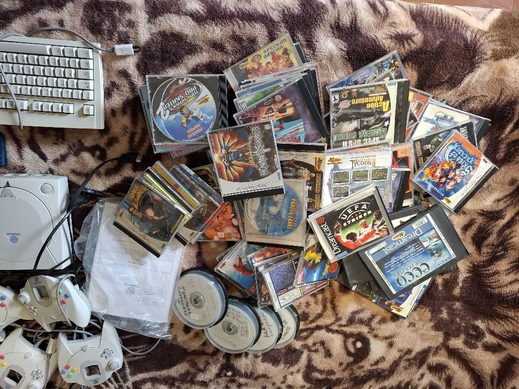 Sega dreamcast  большая коллекция