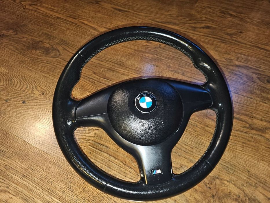 KIEROWNICA GRUBY GRUBA M-PAKIET BMW E46 E39 X5 E53 STAN BDB3 RAMIENNA