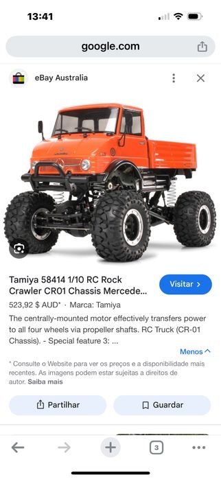 Tamiya Crawler Mercedes Unimog