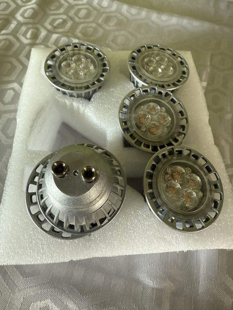 Żarówki LED GU10 4x1W – Zestaw 6 sztuk – Nowe!