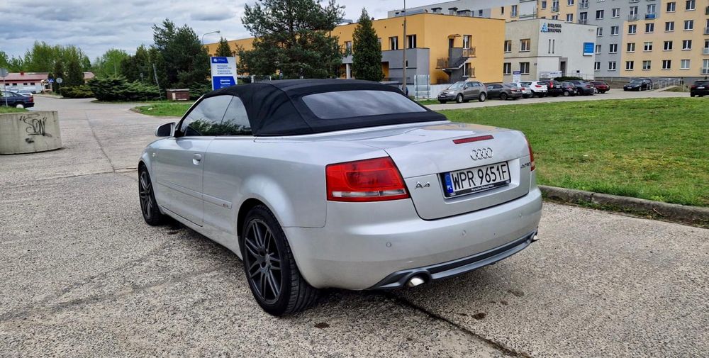 Sprzedam Audi A4 B7 2.0 TDI 140 Cabrio S-line