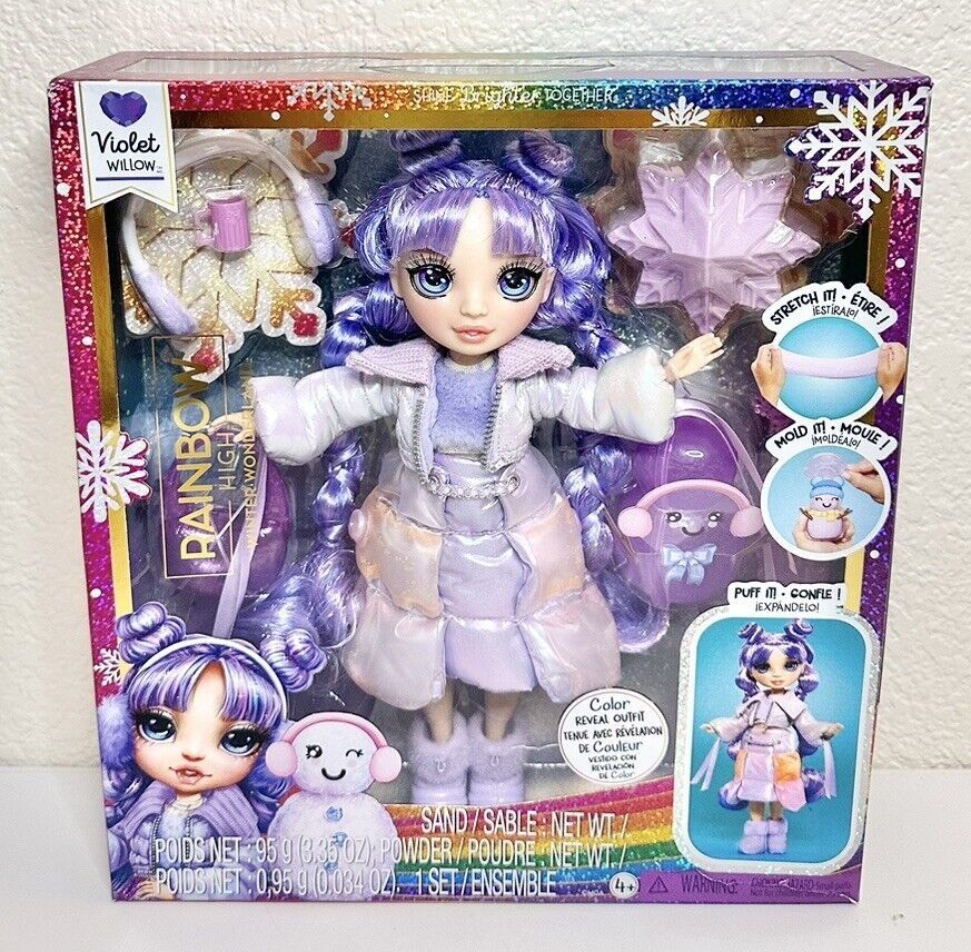 Оригінал Rainbow high amaya skyler slime crystals lol лол violet слайм