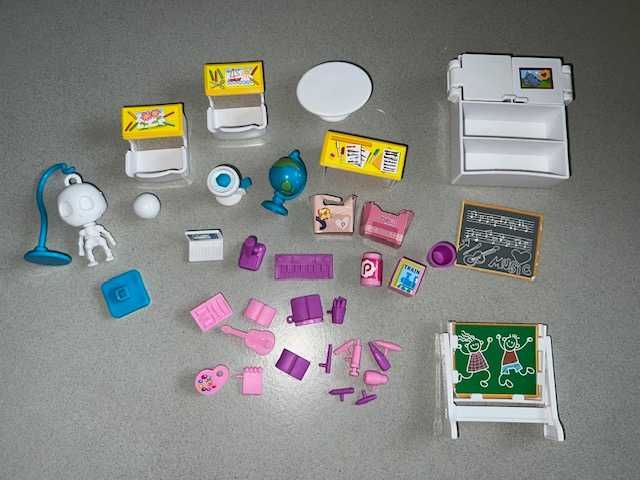 EPEE Pinypon mega zestaw zabawek laleczki,szkoła,akcesoria 96szt.