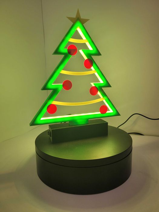 Lampka LED w kształcie choinki