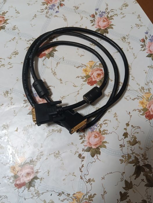 Кабель  DVI  1.8 метра  Black