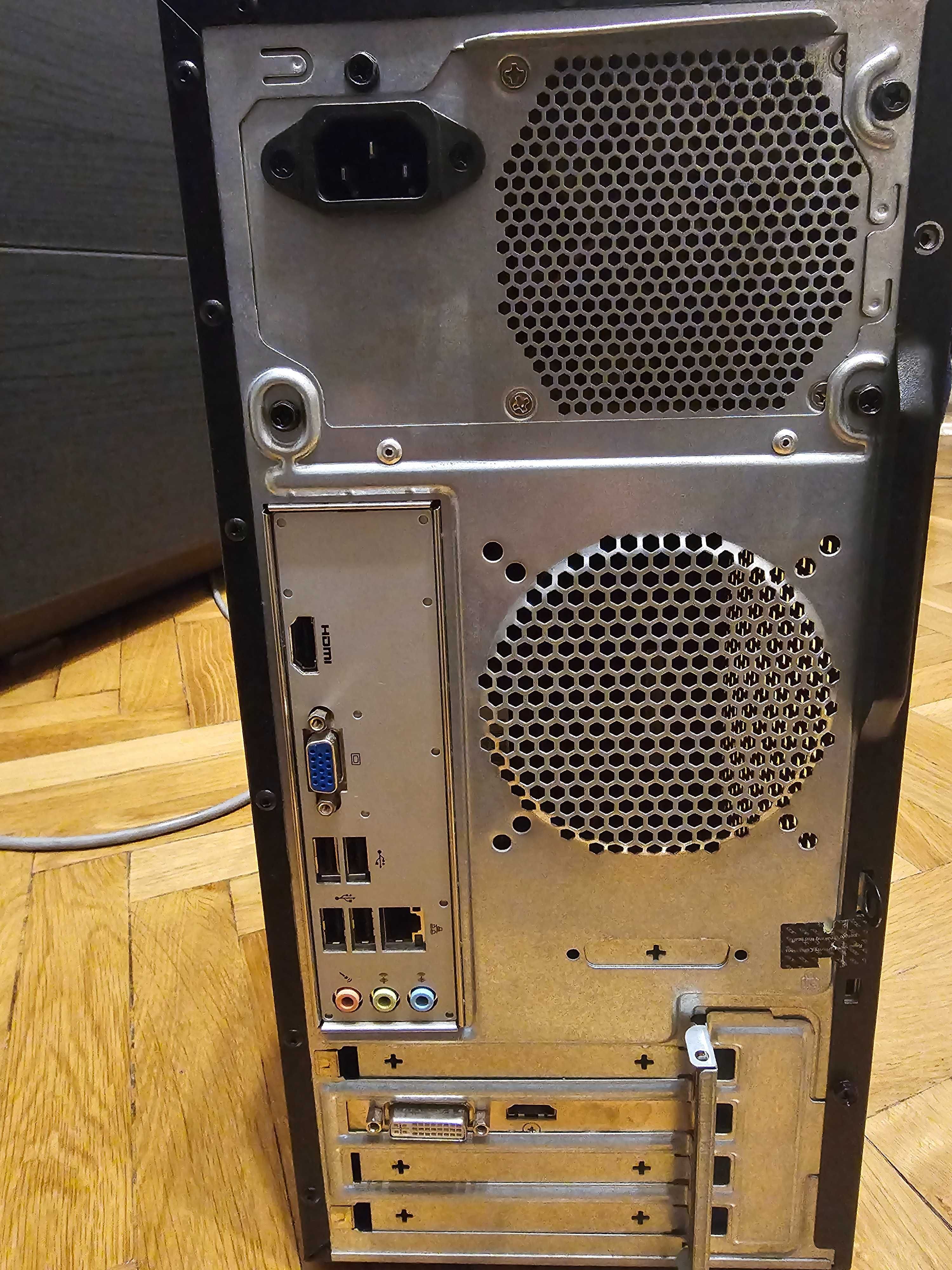 Zestaw komputer stacjonarny Acer Aspire TC-605 I5  Win 10 + monitor