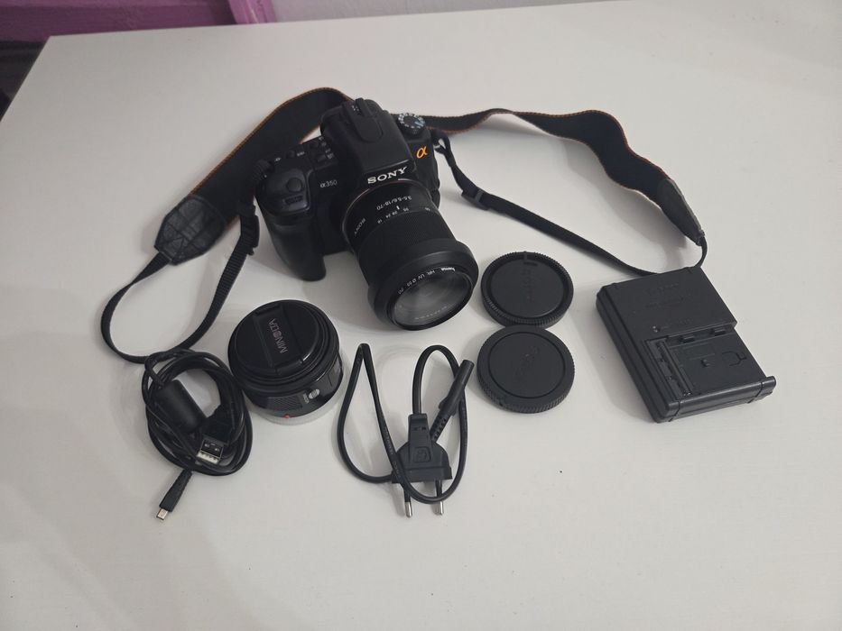 Aparat Sony alpha 350
