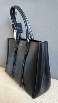 LANVIN Nela leather shopper