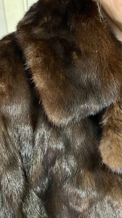 Норковий полушубок 100% натуральний (Італія) MEC & GREGORY’S