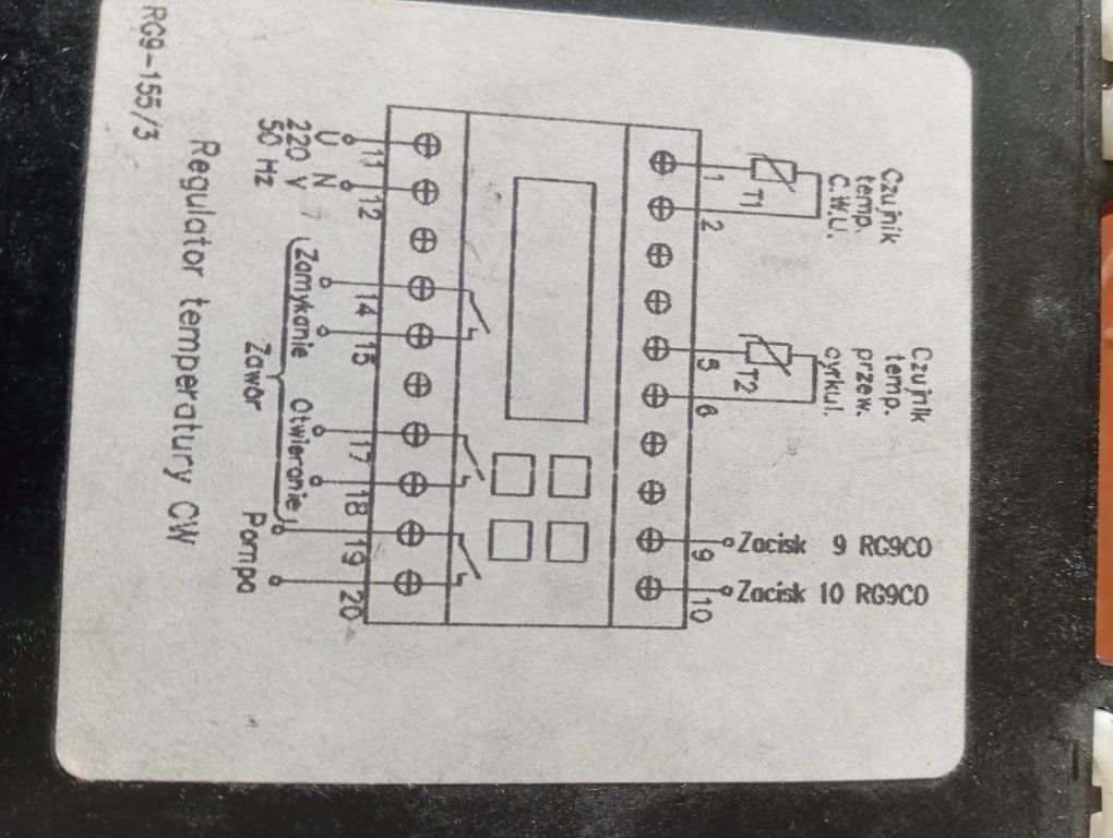 Rg9cw sterownik kotłowni