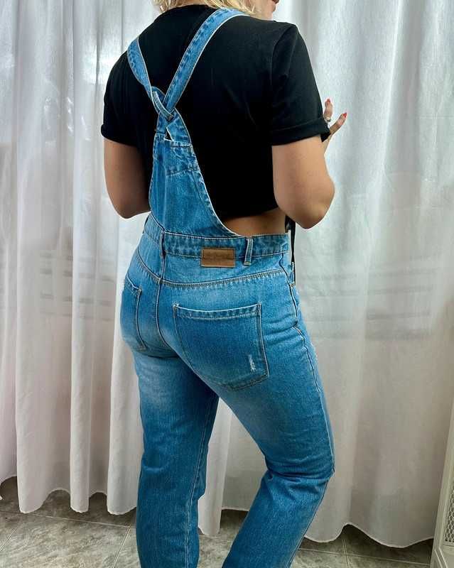 Jardineiras Ganga Femininas com Rasgões