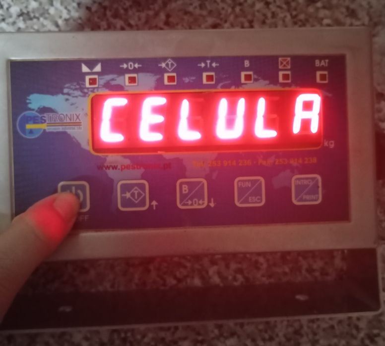 Balança 1500kg Pestronix