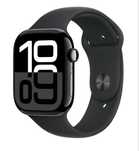 Apple Watch 10 GPS + Cellular 46mm , aluminium Onyks,  M/L czarny