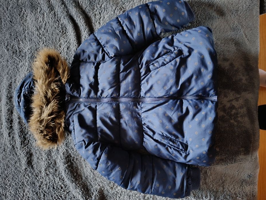 Зимова куртка на дівчинку 110р-116р