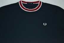 FRED PERRY Koszulka Męska długi rękaw XXL Bawełna Jak Nowa T shirt