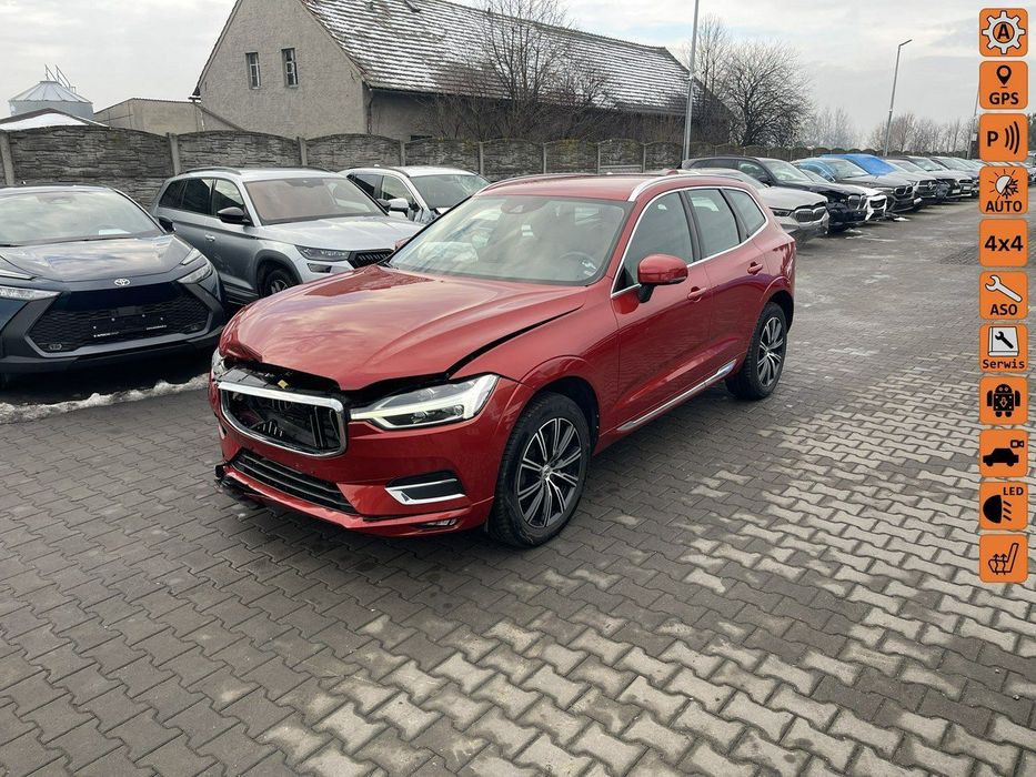 Volvo XC 60 Inscription B4 AWD Skóra Kamera Pamięć HAK 197KM