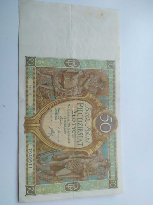 Banknoty stare 1929