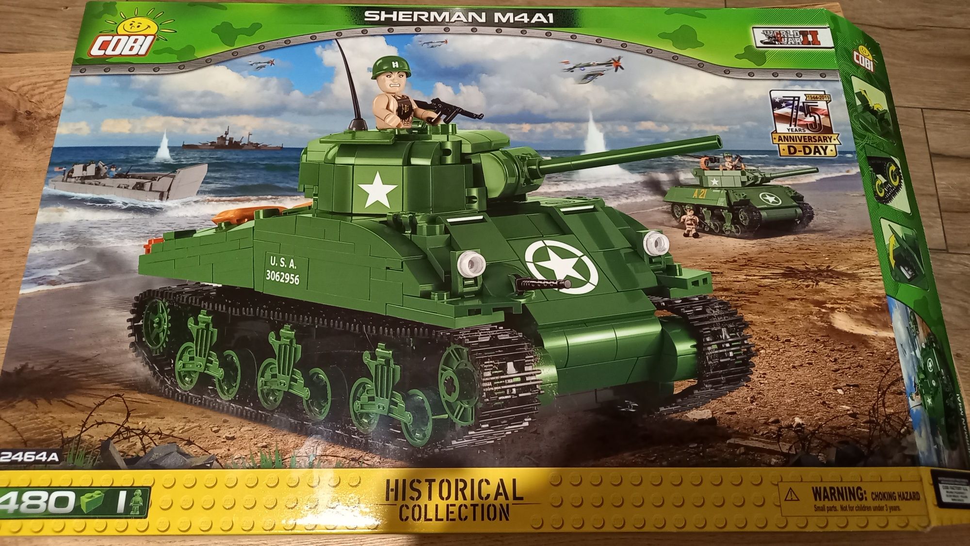 Czołg Cobi 2464 A Mała Armia Sherman M4A1