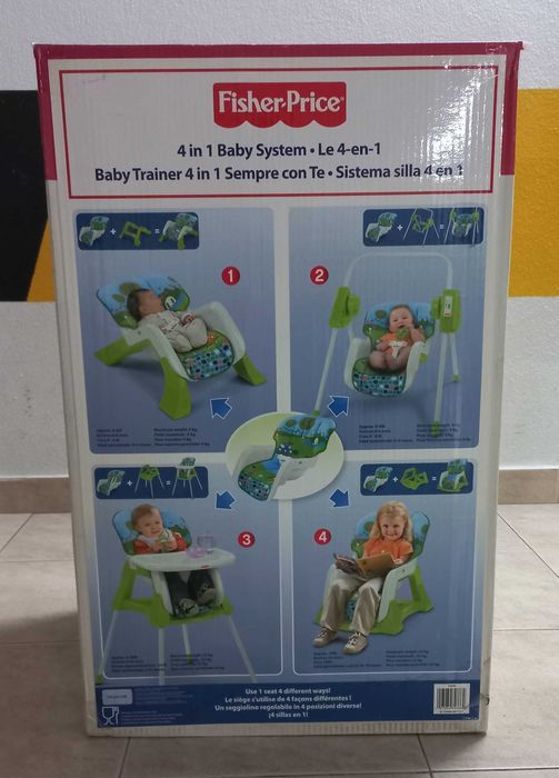 Cadeira alta Fisher-Price 4 em 1