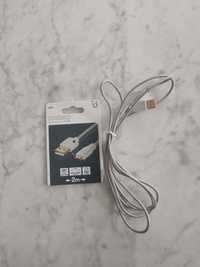 Kabel USB 2.0 typ A na micro USB szary 2 m