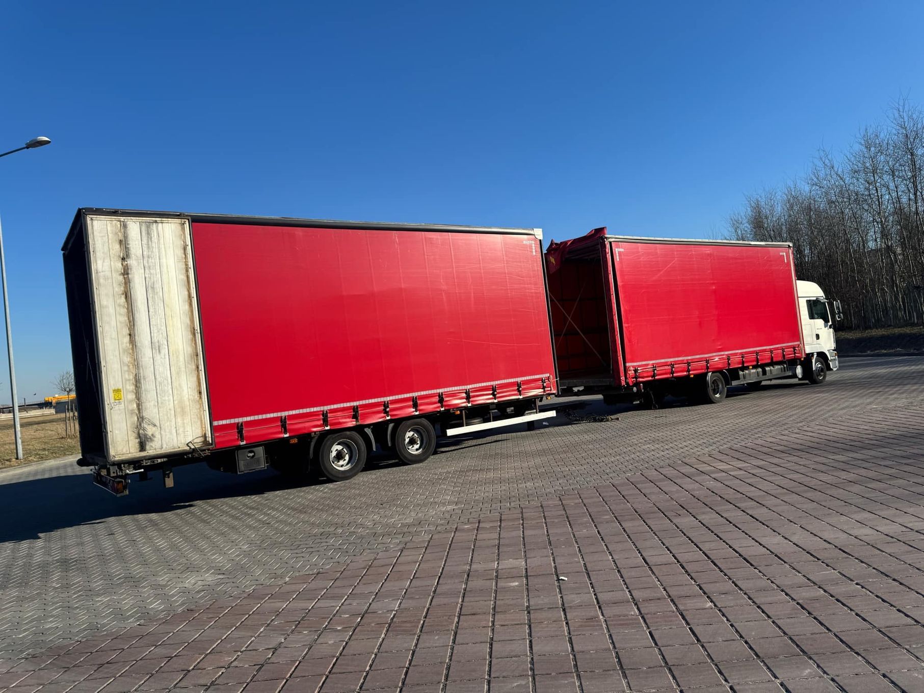 MAN Tgl 12.240  Man tgl 12.240 2008r tandem, zestaw przestrzenny