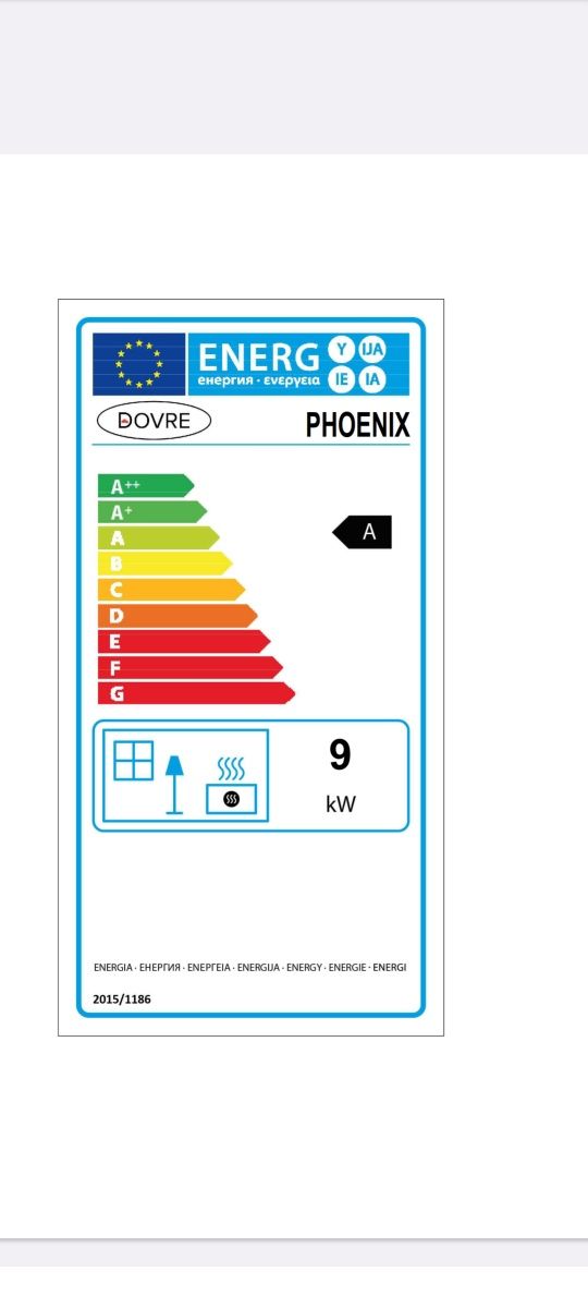 Kominek Dovre Phoenix 9kW