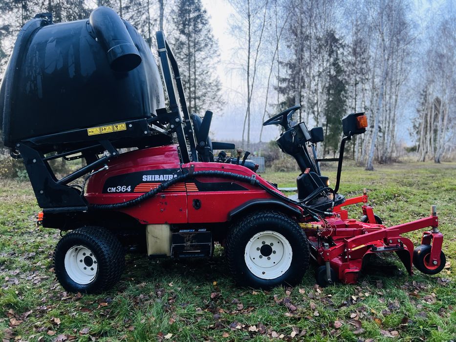 Traktorek kosiarka Shibaura CM 364 4x4 pług 35 PS diesel