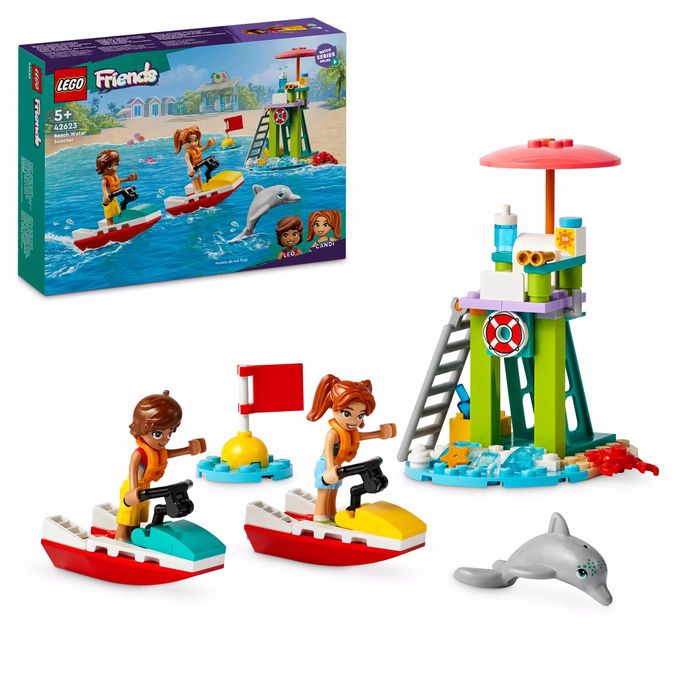 LEGO Friends Plażowy skuter wodny 42623. LEGO
