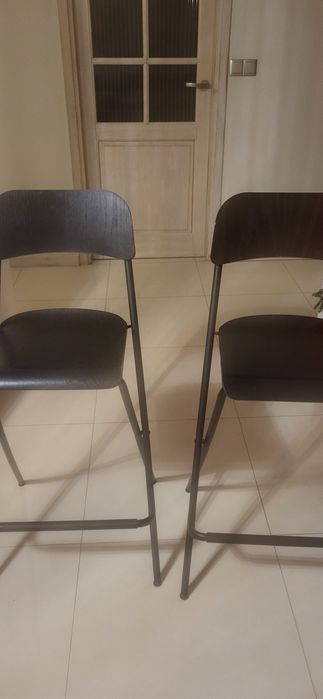 Krzesła składane kupione w Ikei