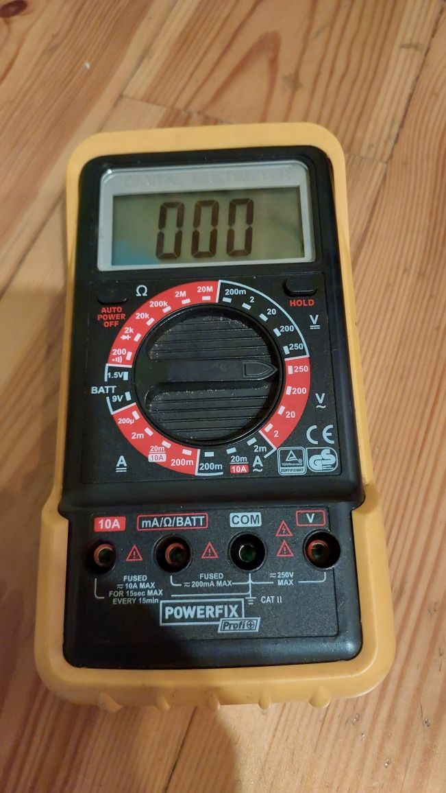 Multimetr Miernik Cyfrowy Powerfix