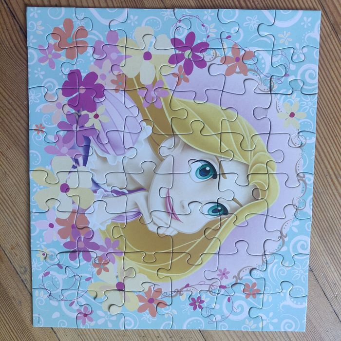 Puzzle Roszpunka, Arielka, Kopciuszek