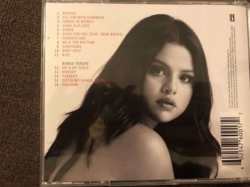 Płyta CD Selena Gomez ,,Revival”