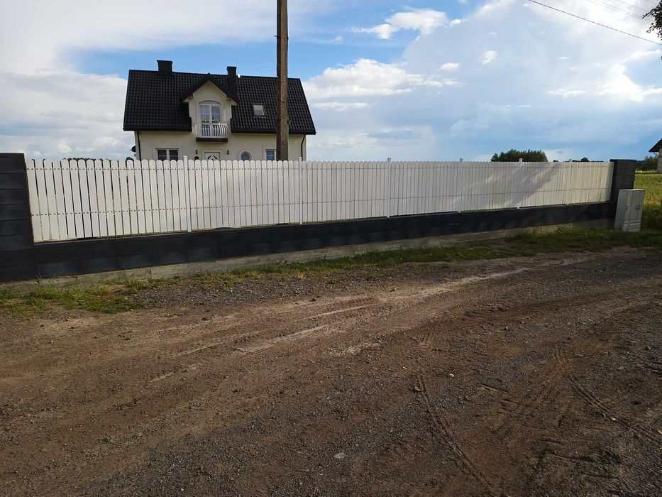 Montaz ogrodzen, ogrodzenia. Automaty