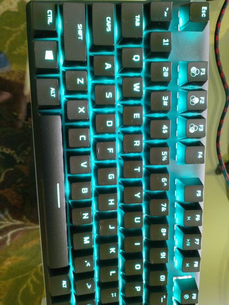 Klawiatura mechaniczna HyperX Alloy Origins Red + myszka