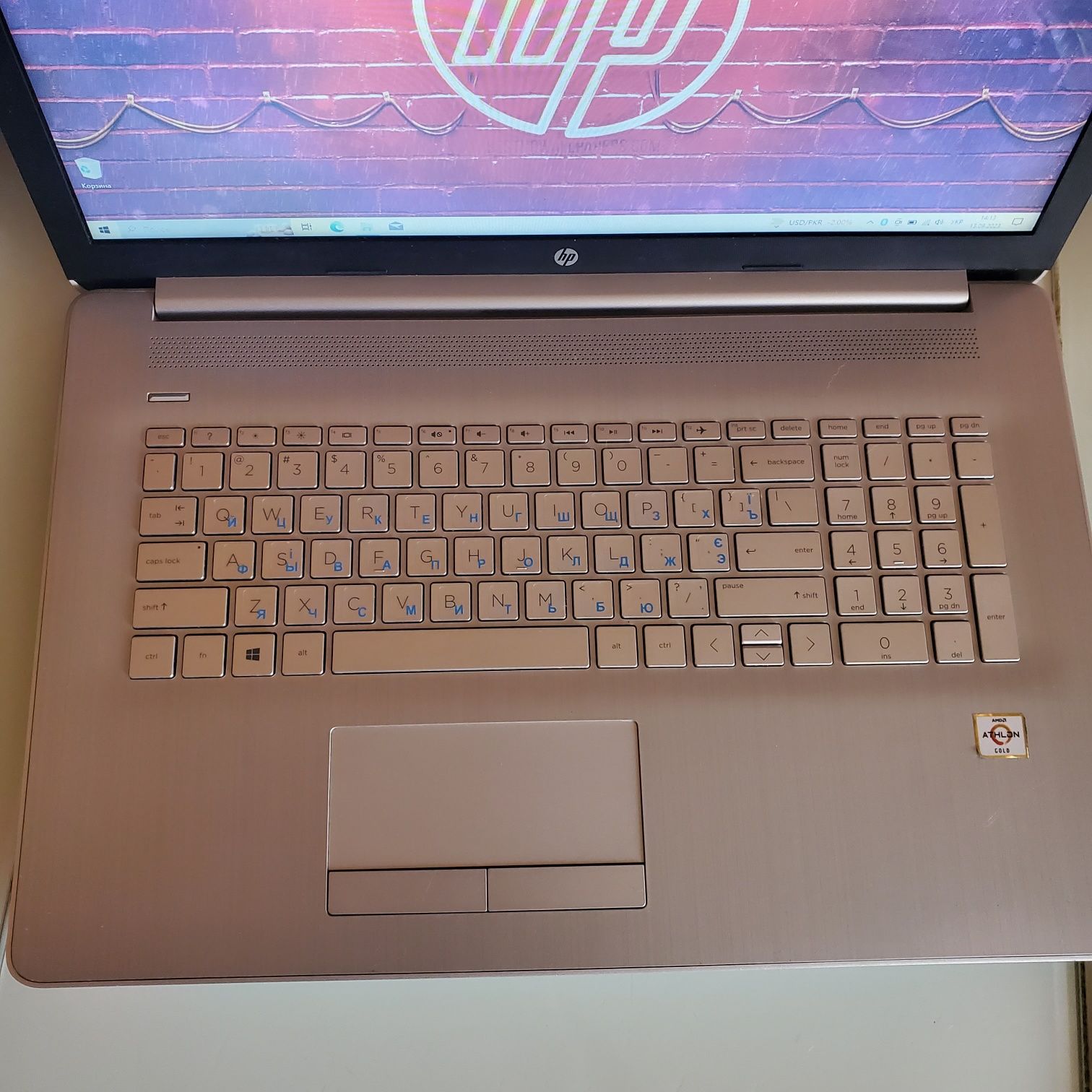 Ноутбук 17.3 екран,2022 року,HP Laptop +потужний процесор+8 ГБ DDR4