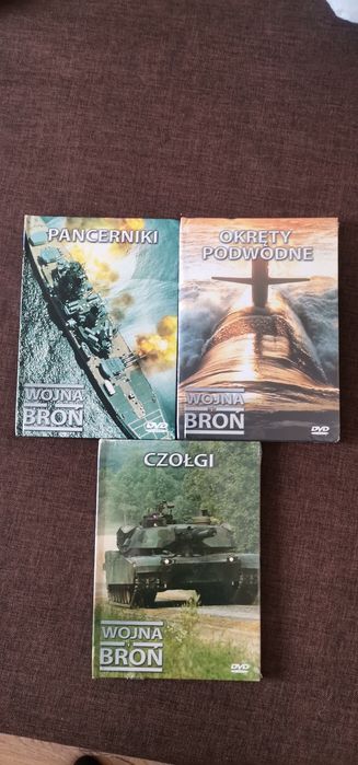 Wojna i Broń dvd 3 płyty